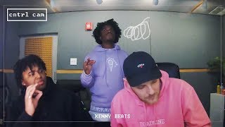 KENNY BEATS amp SMINO  MONTE BOOKER FREESTYLE  The Cave Episode 2 [upl. by Adnael]