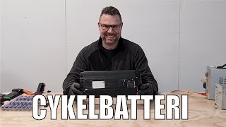 Kan man reparera ett batteri till en Elcyckel själv [upl. by Sinnod]