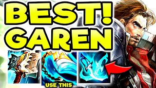 GAREN TOP IS A BEAST I HIGHLY RECOMMEND TO EVERYONE STRONG  S13 Garen TOP Gameplay Guide [upl. by Romeu]