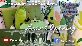 Avocadoria95Rainbow GRAND OPENING 1st Ever Restau Avocadoria Franchise  Donna Ap [upl. by Adnov]