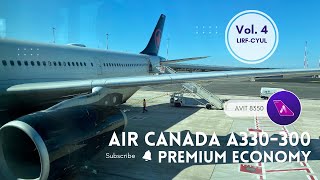 Air Canada A330  Premium Economy [upl. by Eiraminot]