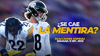 La mentira llamada Pittsburgh Steelers  Reacciones y análisis Semana 11 NFL con jrllaca [upl. by Omocaig747]