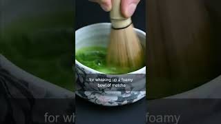 Making Matcha with a Milk Frother shorts [upl. by Staw55]