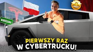 PIERWSZA OFICJALNA TESLA CYBERTRUCK W POLSCE Moje wrażenia z wnętrza i recenzja 🤯 [upl. by Bannerman]