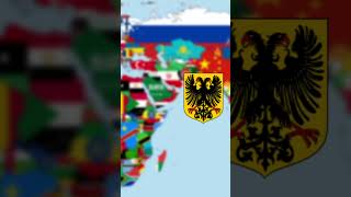 Flags combined with their coat of arms countries country geography shorts fyp [upl. by Nnalyrehc705]