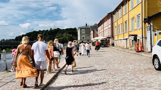 Finland Walks Porvoo  Borgå Charming old town with an interesting history [upl. by Dael782]