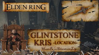 Glintstone Kris Location  Elden Ring [upl. by Chao]