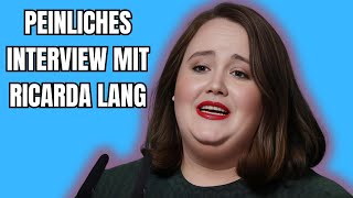 Eilmeldung Ricarda Langs peinlichstes Interview aller Zeiten [upl. by Eachelle619]