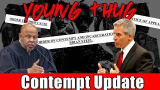 Young Thug Contempt Update Guests stevegosney LegalMindset [upl. by Seyah469]