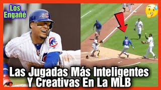 Las Jugadas Mas INTELIGENTES Y CREATIVAS De Las Grandes Ligas MLB [upl. by Deraj]