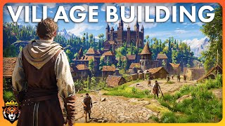 Building the a Village from SCRATCH in Medieval Times [upl. by Bland349]