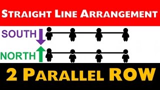 IBPS PO  Two Parallel ROW Seating Arrangement Problem  Part 6 [upl. by Nitza913]