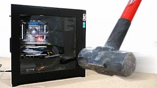 GAMING PC vs SLEDGEHAMMER [upl. by Kylen]