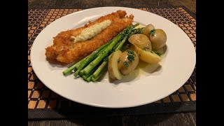 How to Make Danish Breaded Sole Fillets Fiskefilet [upl. by Taub703]