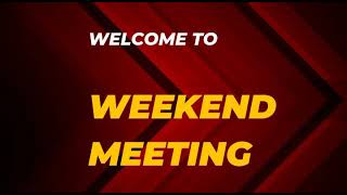 Jw weekend meeting Oct 26Nov 4 2024 [upl. by Regine]