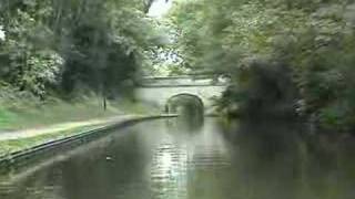 Shropshire Union Canal  Brewood more or less time lapsed [upl. by Yrdnal632]