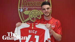 Arsenal confirm Declan Rice signing from West Ham in £105m deal [upl. by Fidelas]