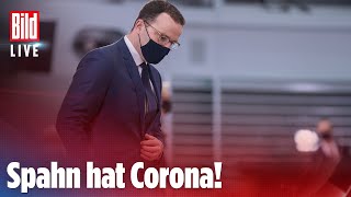 🔴 EIL Jens Spahn positiv auf Corona getestet  BILD LIVE Spezial [upl. by Phelia]