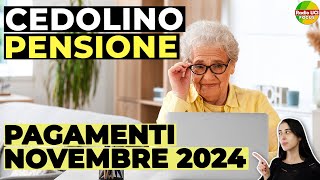 CEDOLINO PENSIONE INPS NOVEMBRE 2024 Pagamenti Conguagli 730 e Trattenute Fiscali [upl. by Kaitlin67]