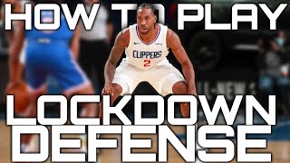 How To Play Lockdown Defense in Basketball [upl. by Leinod]