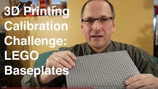 3D Printer Calibration Challenge  ABS Brick compatible 32x32 Baseplate  Stop wasting filament [upl. by Notlit]