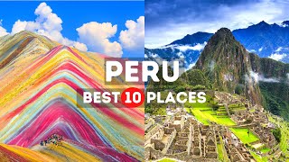 Amazing Places to Visit in Peru  Travel Video [upl. by Stilwell402]