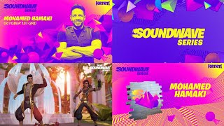 NEW Mohamed Hamaki Party Royale Concert October 1st3rd Free Spray New ICON Emote  More [upl. by Ardelis]