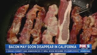 Bacon May Soon Disappear in California [upl. by Asiat]