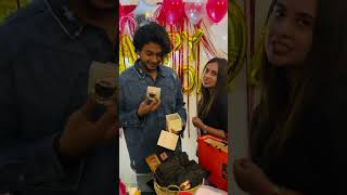 Arosh Khan Birthday Gifts  Arosh Khan  Tania Bristy  BD Box [upl. by Eneliak]