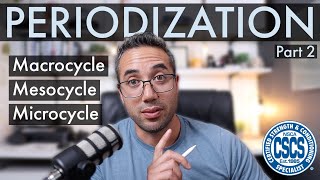 Periodization Macrocycles Mesocycles and Microcycles  CSCS Chapter 21 [upl. by Hardie]