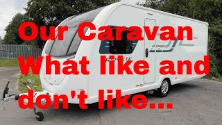 Our Caravan What we like and dont like [upl. by Ydnor]