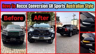 Revo To Rocco Australian Style GR Sports Conversion  Revo To Rocco Conversion GR Sports Conversion [upl. by Eerehs]