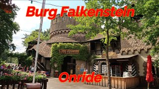 Burg Falkenstein Onride Video vom Holiday Park 2020 in Haßloch [upl. by Votaw]