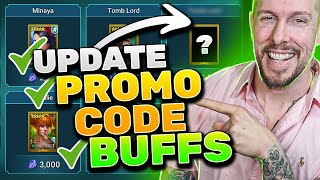 NEW PROMO CODE amp UPDATE NEWS we HAVE to talk [upl. by Zebadiah]