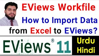 6 EViews WorkFile in UrduHindi  How to create a new work file in Eviews for time series data [upl. by Artim]