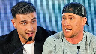 HEATED  Tommy Fury vs Darren Till Full Press Conference amp NEAR BRAWL video [upl. by Lammaj]