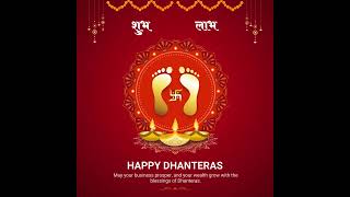 🌼✨ Happy Dhanteras from Shubh Astrology ✨🌼 [upl. by Grissom]