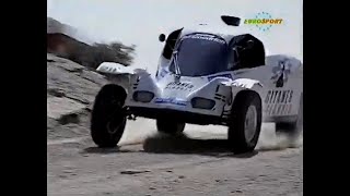 1994 Tunisia Rally Raid  Stage 7  Citroen ZX  Schlesser Buggy  Eurosport [upl. by Ainahtan]