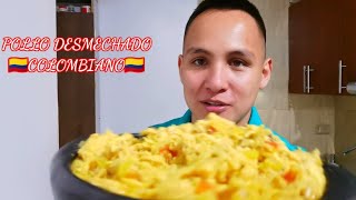 POLLO DESMECHADO COLOMBIANO [upl. by Notlehs943]