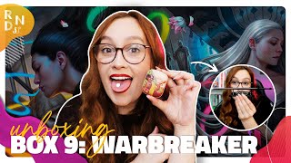 UNBOXING 9 WARBREAKER  A YEAR OF SANDERSON  Resenhando Sonhos [upl. by Frolick950]