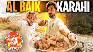 Crazy Experiment of AL BAIK Chicken Karahi 🤪 Al Baik Chicken Broast amp Albaik Chicken Nuggets recipe [upl. by Anirbac260]