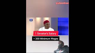 Senators Salary vs Minimum Wages 🤔 [upl. by Nogras672]