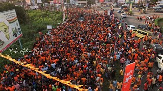 The biggest street carnival at Cape Coast Festival Orange FridayOguaa Festival 2024 [upl. by Yerd]