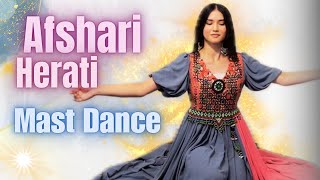 Mast Afshari Herati  Herati Dance  Dance By Azza [upl. by Gombach]