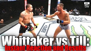 UFC Fight Island 3 Robert Whittaker vs Darren Till Reaction and Results [upl. by Mcnamara742]