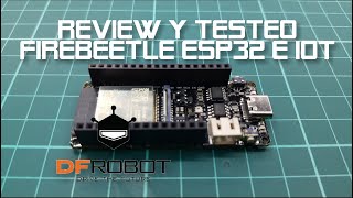 Review y testeo Firebeetle Esp32E IoT control led RGB con webserver de DFRobot [upl. by Ellehciram]