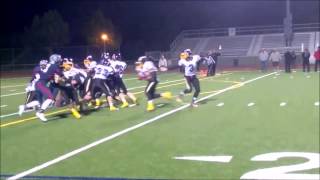 HS FOOTBALL CIF 8man Div II semifinals Joshua Springs 42 Trinity Classical 6 [upl. by Ahsiad]