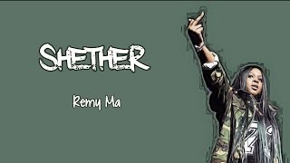 shETHER Lyrics  Remy Ma Nicki Minaj Diss [upl. by Mahau]