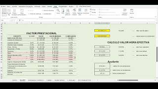 Descubre la forma MÁS RÁPIDA de calcular Salario y Liquidación con plantillas de Excel [upl. by Mira647]