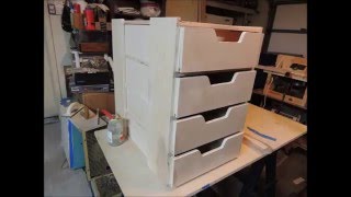 Drawers for Work Bench [upl. by Nathanoj]